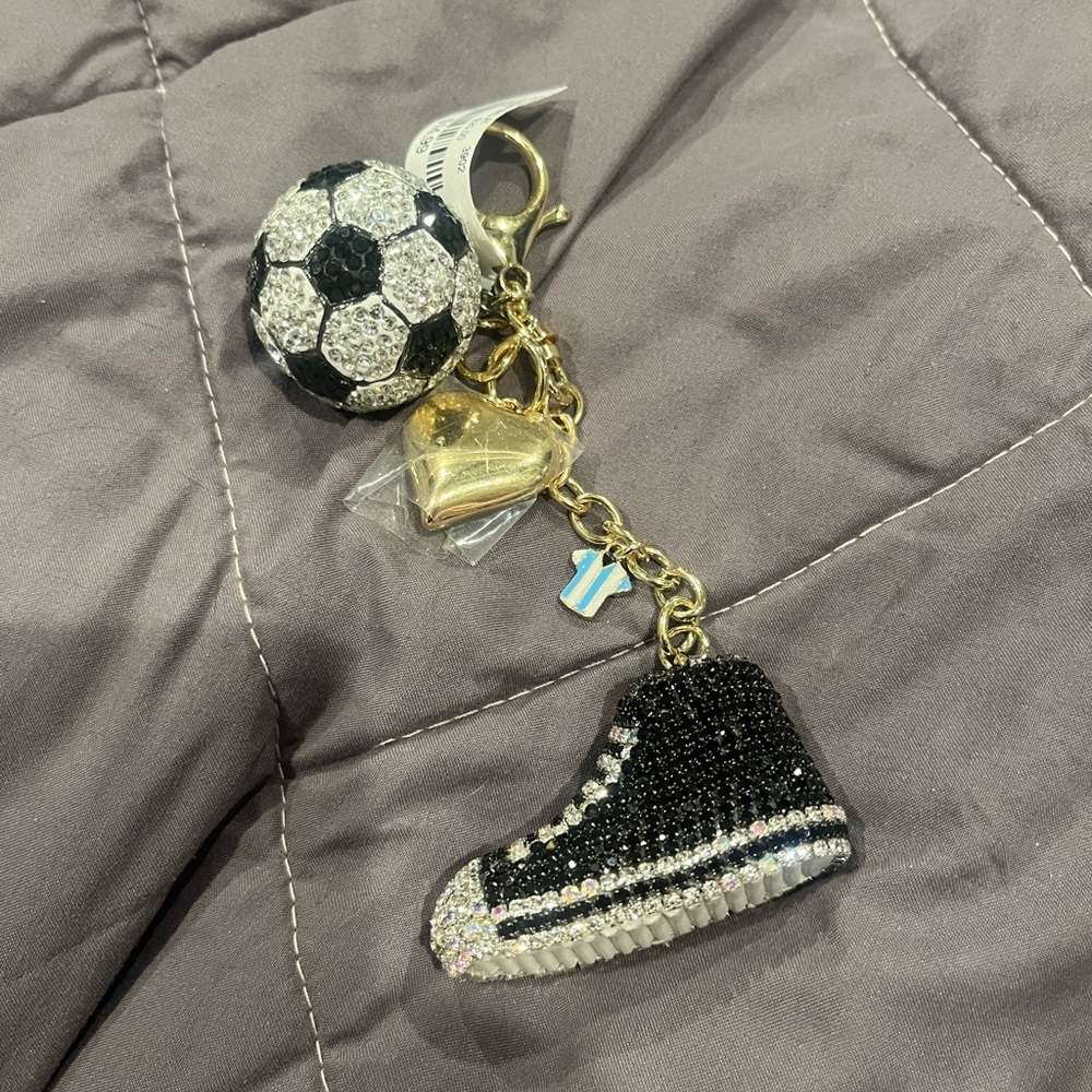 Rhinestone Soccer Ball ⚽️ & Sneaker